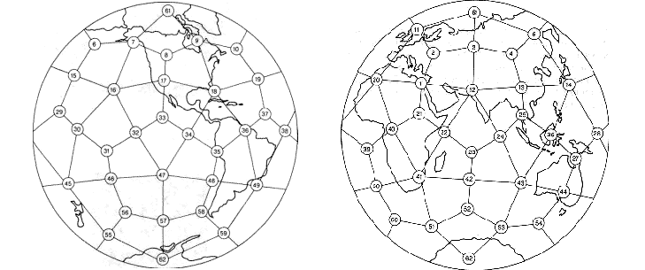 A two maps of the world

Description automatically generated